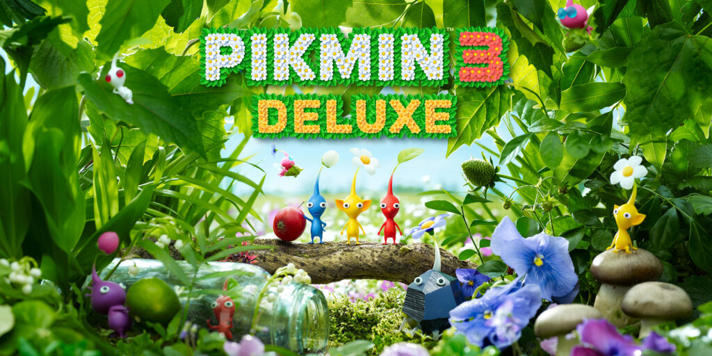 Review: Pikmin 3 Deluxe – Wenn kleine Pflanzen über sich hinauswachsen pikmin 3 deluxe review titelbild