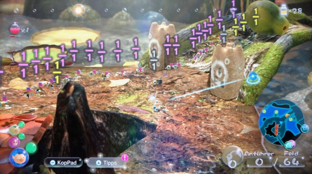 Review: Pikmin 3 Deluxe – Wenn kleine Pflanzen über sich hinauswachsen pikmin 3 review management 1536x858