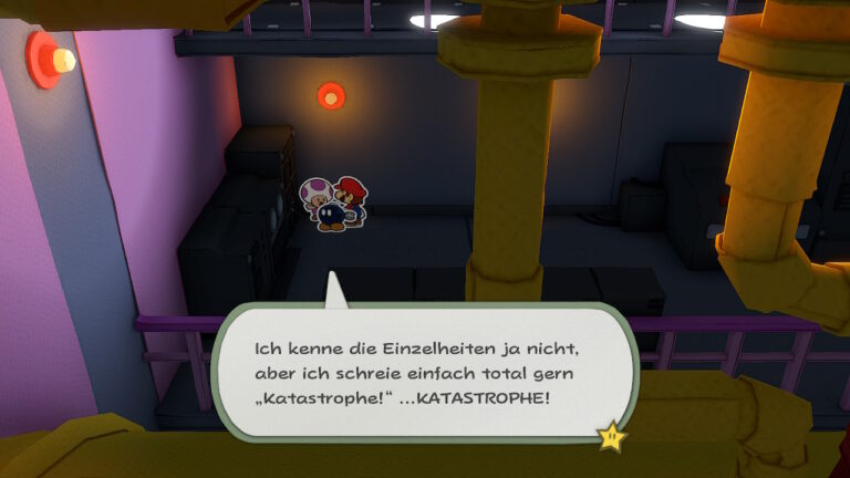 Review: Paper Mario The Origami King – Kein Fall für den Papierkorb paper mario gag 4 4