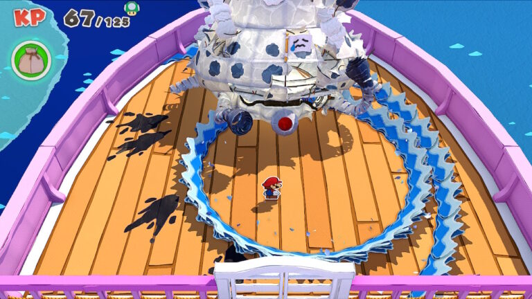 Review: Paper Mario The Origami King – Kein Fall für den Papierkorb paper mario pappmaschee 7