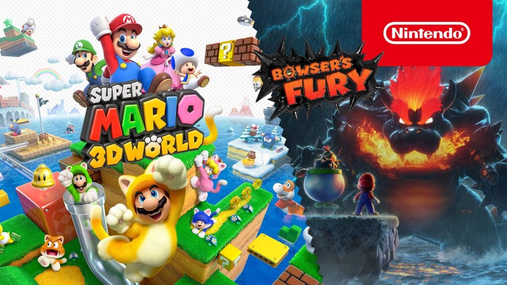Review: Super Mario 3D World + Bowser’s Fury – Abenteuer im Feenland die Zweite super mario 3d world titelbild