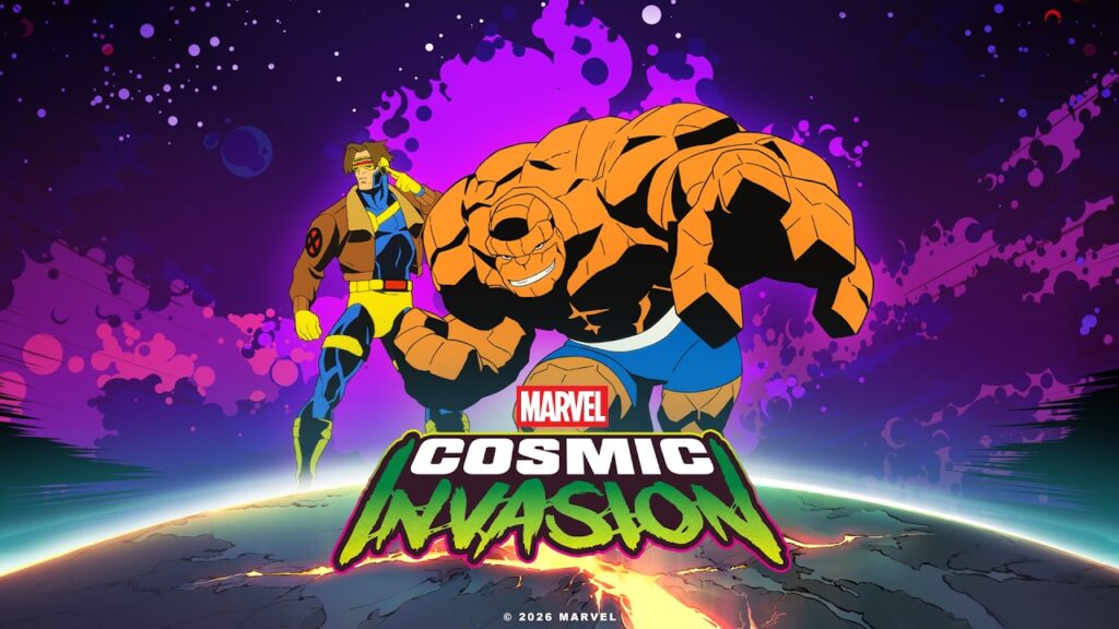 Marvel Cosmic Invasion – DLC #1 bringt Cyclops und The Thing ins Prügel-Chaos cosmic invasion dlc titelbild