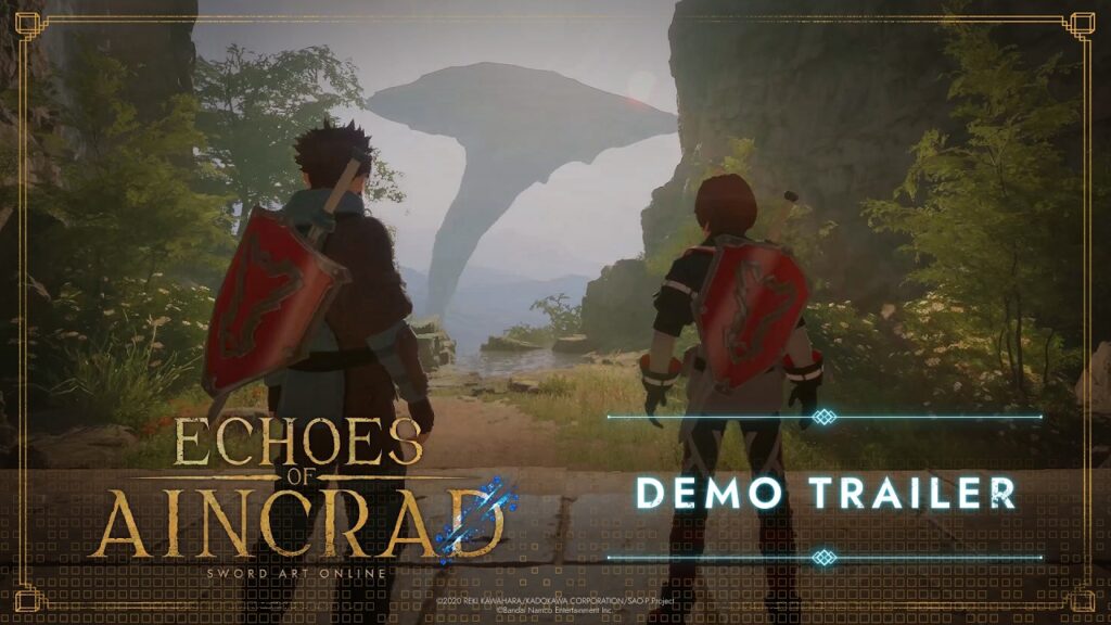 Echoes of Aincrad startet mit einer spielbaren Demo durch aincrad demo trailer