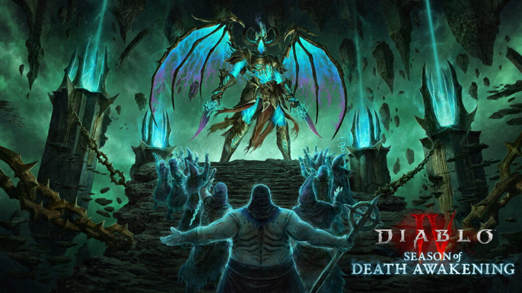 Diablo IV entfesselt die Saison des Erwachens des Todes diablo 4 titelbild