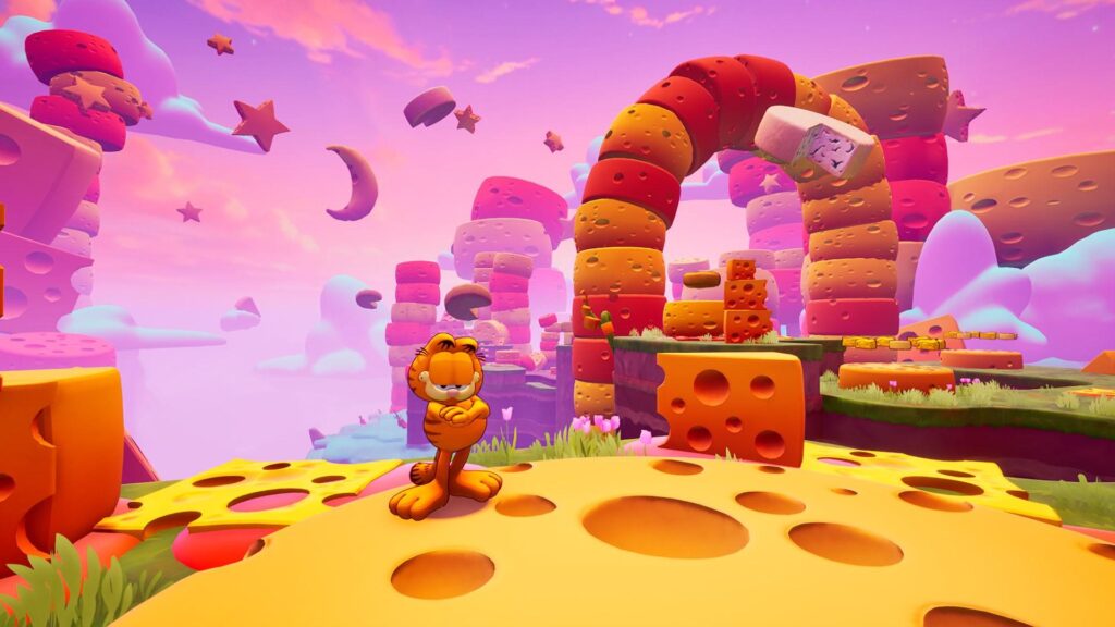 Garfield: Escape from Monday verspricht herrlich schräge Hüpf-Action garfield ingame