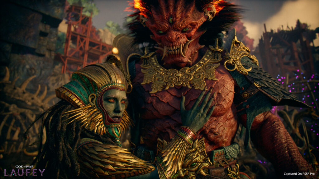 Leichtfüßige Riesin statt wuchtiger Götterschlächter: God of War Laufey überrascht im ersten Trailer god of war laufey ingame