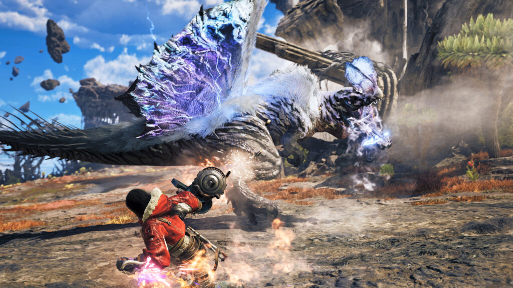 Monster Hunter Wilds: Ascendance schickt uns in schwindelerregende Höhen monster hunter dlc ingame