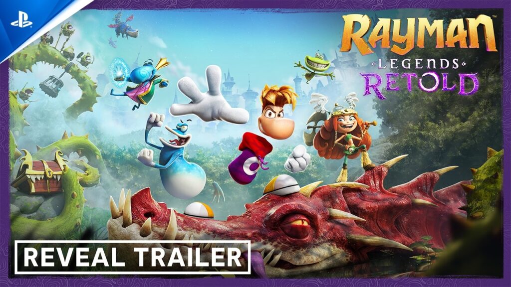 Rayman bleibt sich treu: Legends Retold bringt das gliederlose Hüpf-Wunder zurück rayman legends titelbild