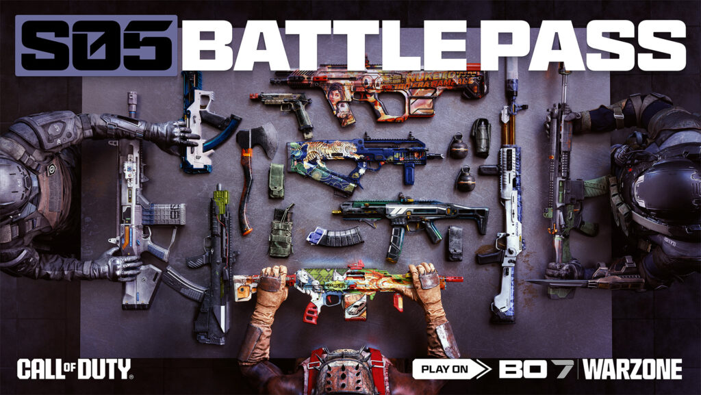 Call of Duty Season 05 setzt auf Spectre und BlackCell bo7 season 05 battlepass tout