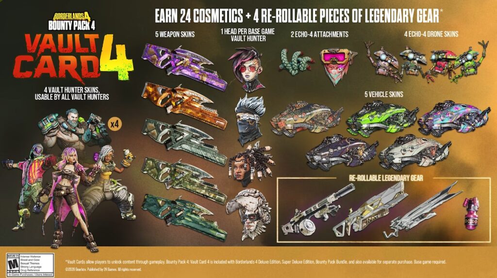 Borderlands 4: Murders and Acquisitions bringt neue Beute und durchgedrehte Banditen borderlands 4 bounty pack ingame