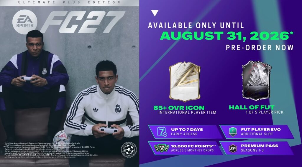 EA SPORTS FC 27 zeigt erste Eindrücke aus dem neuen Jahr fifa 2027 ingame