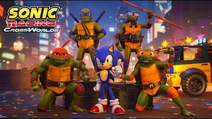 Sonic Racing: CrossWorlds lässt die Turtles los! sonic crossworlds turtels