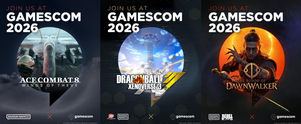 Bandai Namco zeigt drei große Highlights auf der gamescom 2026 gamescom2026 lineup 16.9 games